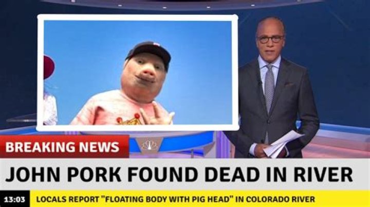 John Pork Death And Obituary | Virtual Influencer Found Dead In River